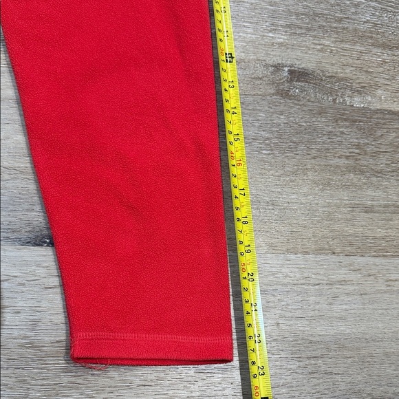 L.L. Bean Size L Red Women's Cowl & Turtleneck Sweater Fleece - Picture 5 of 6